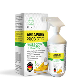 Natürliches probiotisches Schuhspray gegen Schweißgeruch. Family-Pack 1000 ml