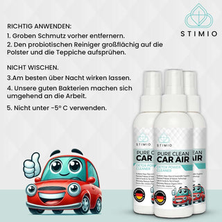 Enzymreiniger 1000 ml - natürlich sauber im Auto. Ganz ohne schädliche Chemie.