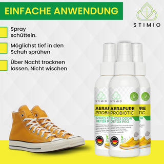 Schuhdeo gegen Schweißgeruch – mit effektiven Mikroorganismen!
