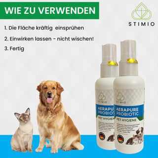 Probiotischer Flecken- & Geruchsentferner für Hund & Katze Haushalt