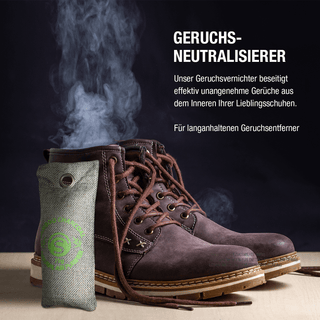 Geruchsentferner Beutel mit Aktivkohle – Chemiefrei, Vielseitig, Langlebig