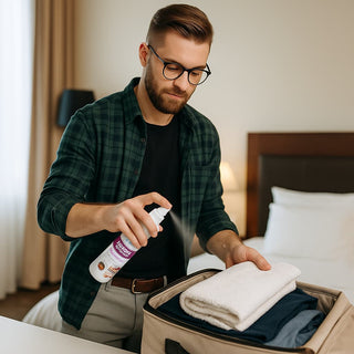 Stimio Pro-Textile | The "fresh-without-washing" spray for travelers (100ml)