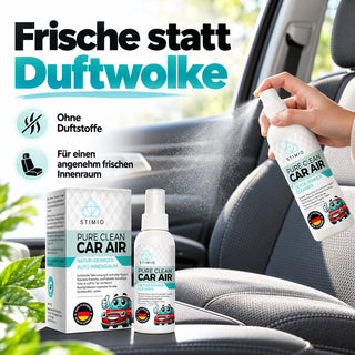 Stimio Auto-Frische Set – Luftentfeuchter & Geruchsentferner fürs Auto (2 × 500 g + 100 ml)