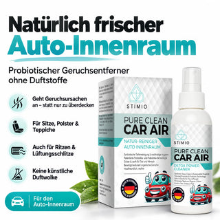 Stimio Auto-Frische Set – Luftentfeuchter & Geruchsentferner fürs Auto (2 × 500 g + 100 ml)