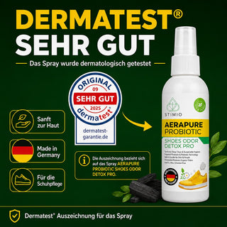 Schuh-Frische Set Starter – Spray und 2 Aktivkohlebeutel
