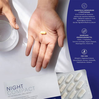 NIGHT COMPACT - estimulante del metabolismo para la noche