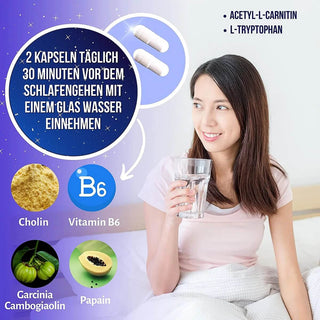 NIGHT COMPACT - estimulante del metabolismo para la noche